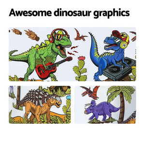 Kids Pool | 183x38cm | Round Above Ground Rigid Swimming Pools | Dinosaur | 946L