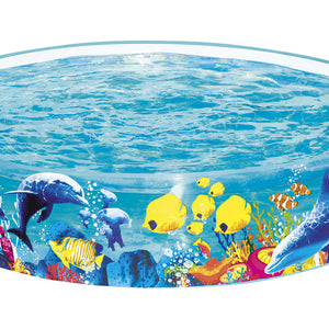 Bestway Kids Pool | 183x38cm | Round Above Ground Rigid Swimming Pool | Undersea | 946L