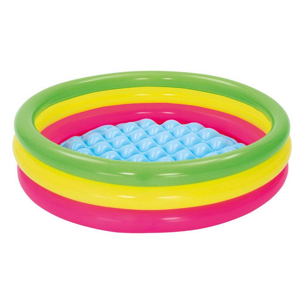 Bestway | Kids Inflatable Pool | Above Ground Round | Splash Pool | 102x102x25cm