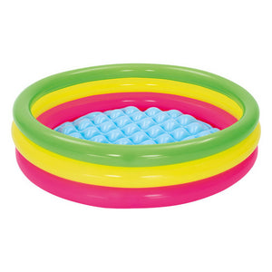 Bestway | Kids Inflatable Pool | Above Ground Round | Splash Pool | 102x102x25cm
