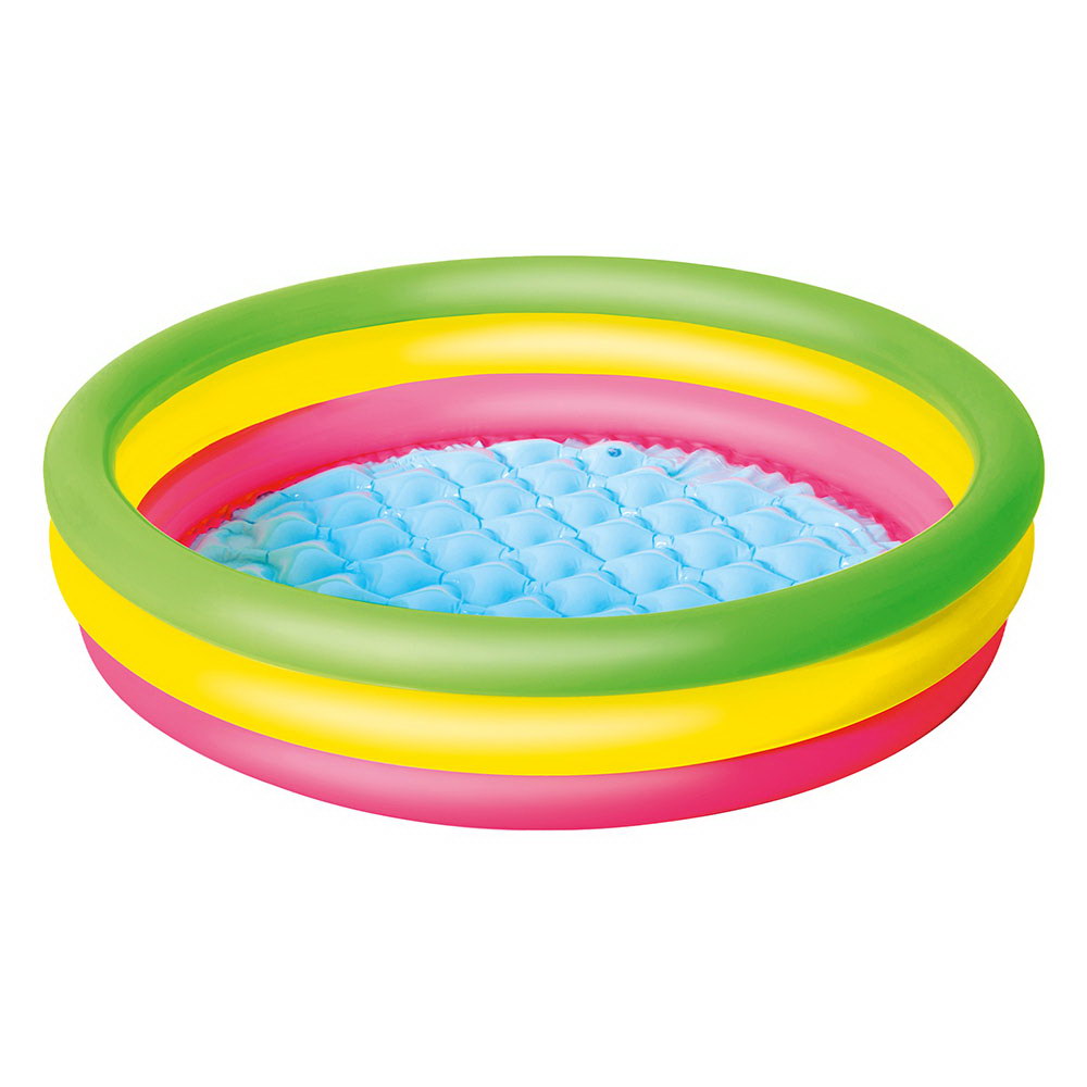 Bestway | Kids Inflatable Pool | Above Ground Round | Splash Pool | 102x102x25cm