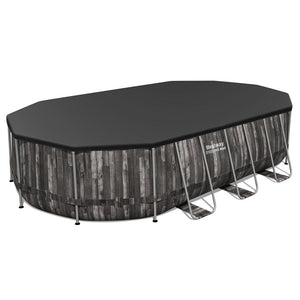 Steel Frame Pool Set | 6.1x3.66m | Filter, Pump, Ladder & Cover