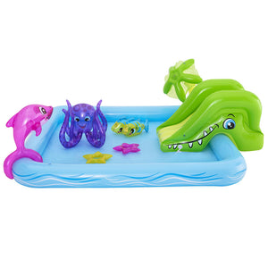 Kids Pool | 239x206x86cm | Inflatable Above Ground Swimming Play Pools | 308L