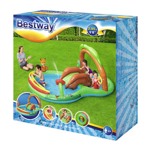Kids Pool | 295x199x130cm | Inflatable Above Ground Swimming Play Pools | 111L
