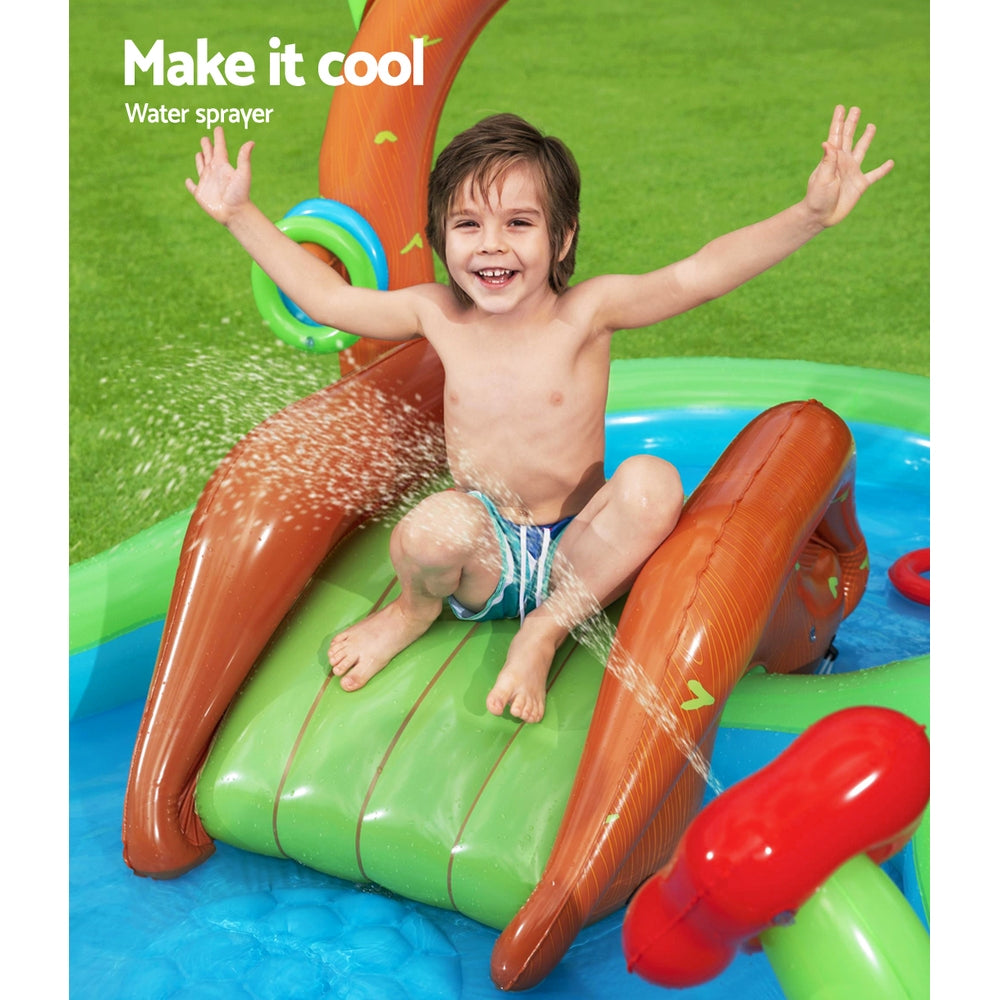 Kids Pool | 295x199x130cm | Inflatable Above Ground Swimming Play Pools | 111L