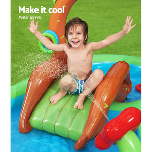 Kids Pool | 295x199x130cm | Inflatable Above Ground Swimming Play Pools | 111L