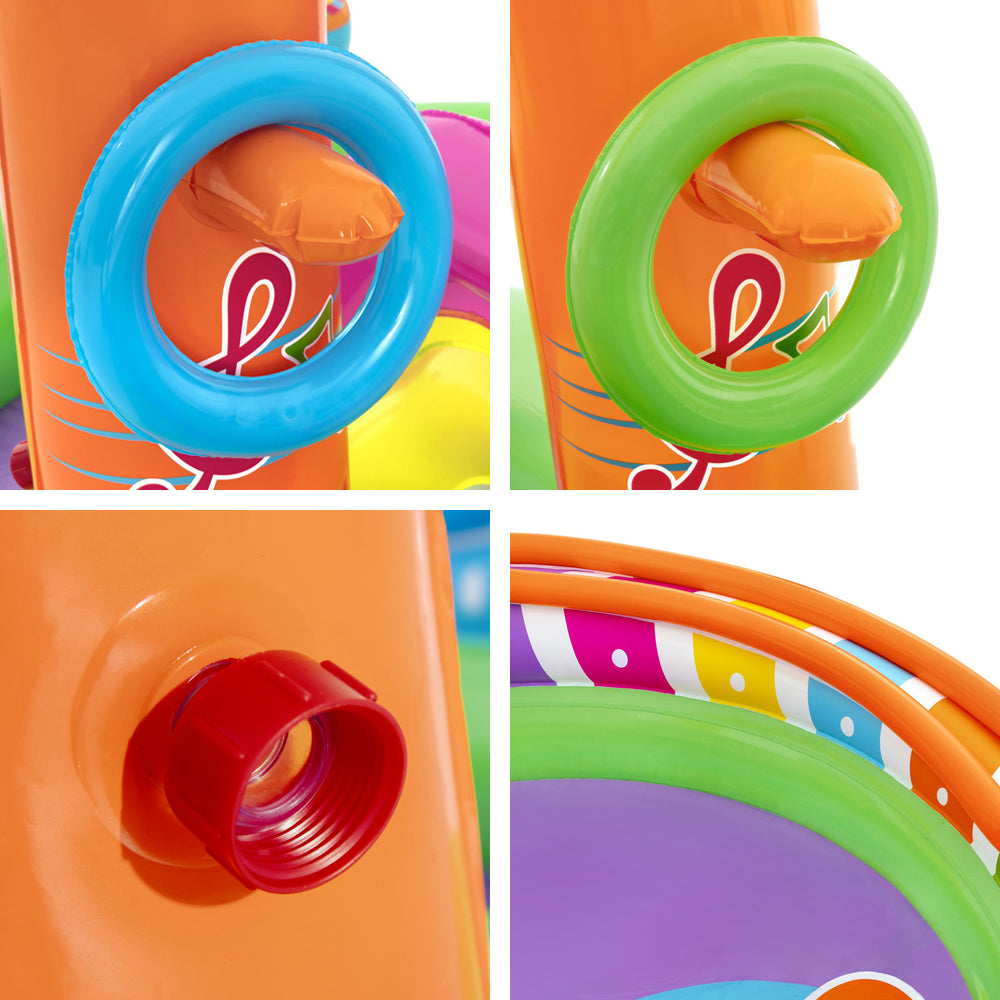 Kids Pool | 295x190x137cm | Inflatable Above Ground Swimming Play Pools | 349L
