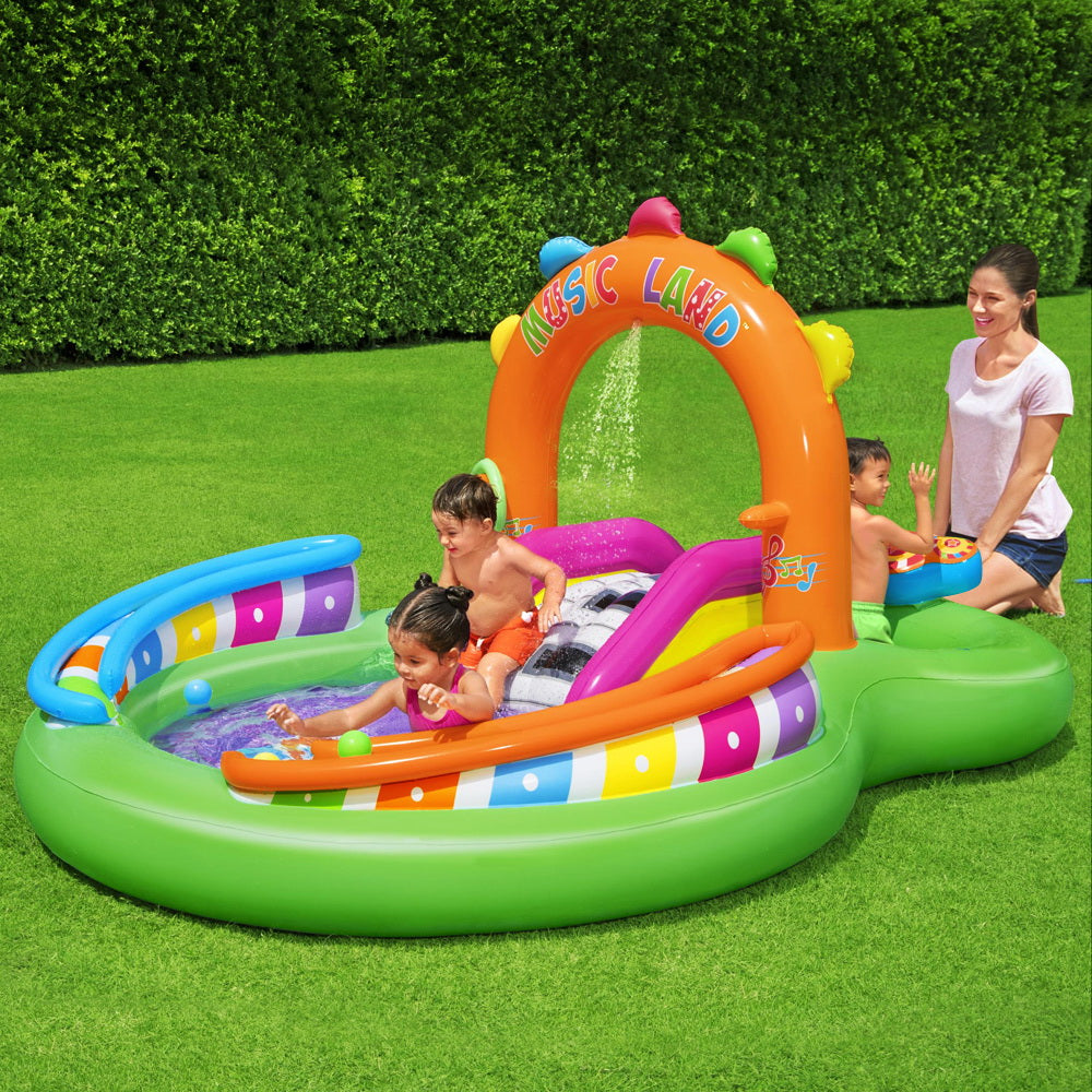 Kids Pool | 295x190x137cm | Inflatable Above Ground Swimming Play Pools | 349L