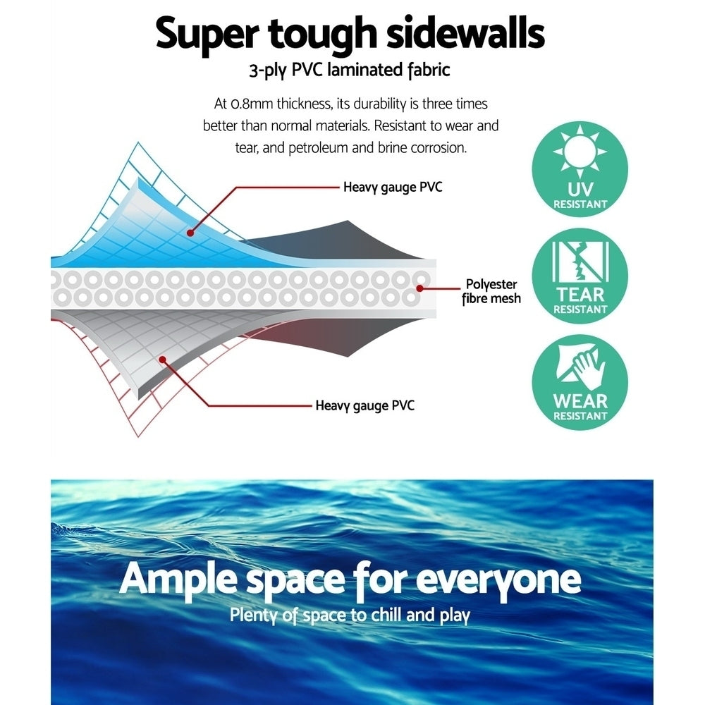 Swimming Pool | 305x76cm | Above Ground Round | Inflatable Pools | 3800L