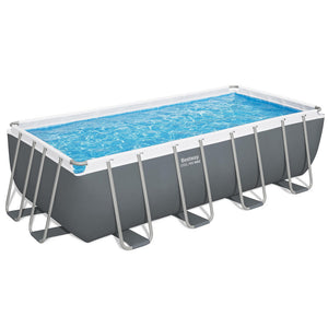 Steel Frame Pool Set 488x244cm | Filter Pump, Ladder & Cover Included