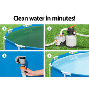 Pool Pump Sand Filter | 1500GPH | 5678L/H | Flowclear™ Filters