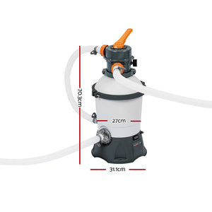 Pool Pump Sand Filter | 800GPH | 3028L/H | Pools | Flowclear Filters