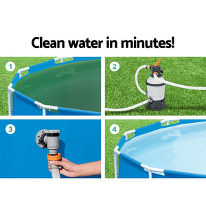 Pool Pump Sand Filter | 800GPH | 3028L/H | Pools | Flowclear Filters