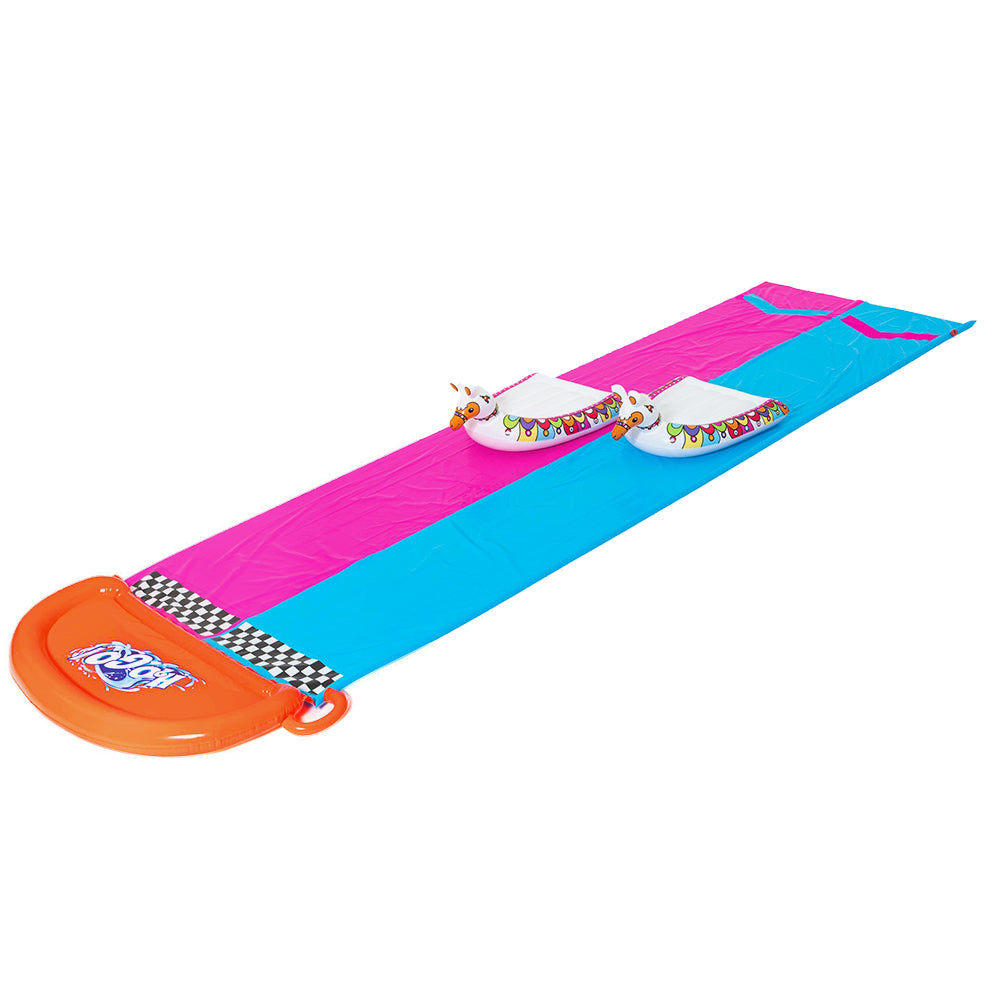 Water Slide | Slip Kids | 488cm | Dual Slides | Splash Pad