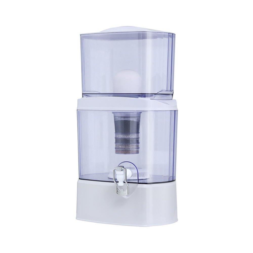 Benchtop Gravity Water Filter | 24L | Multi-Stage | BPA-Free | Home Camping