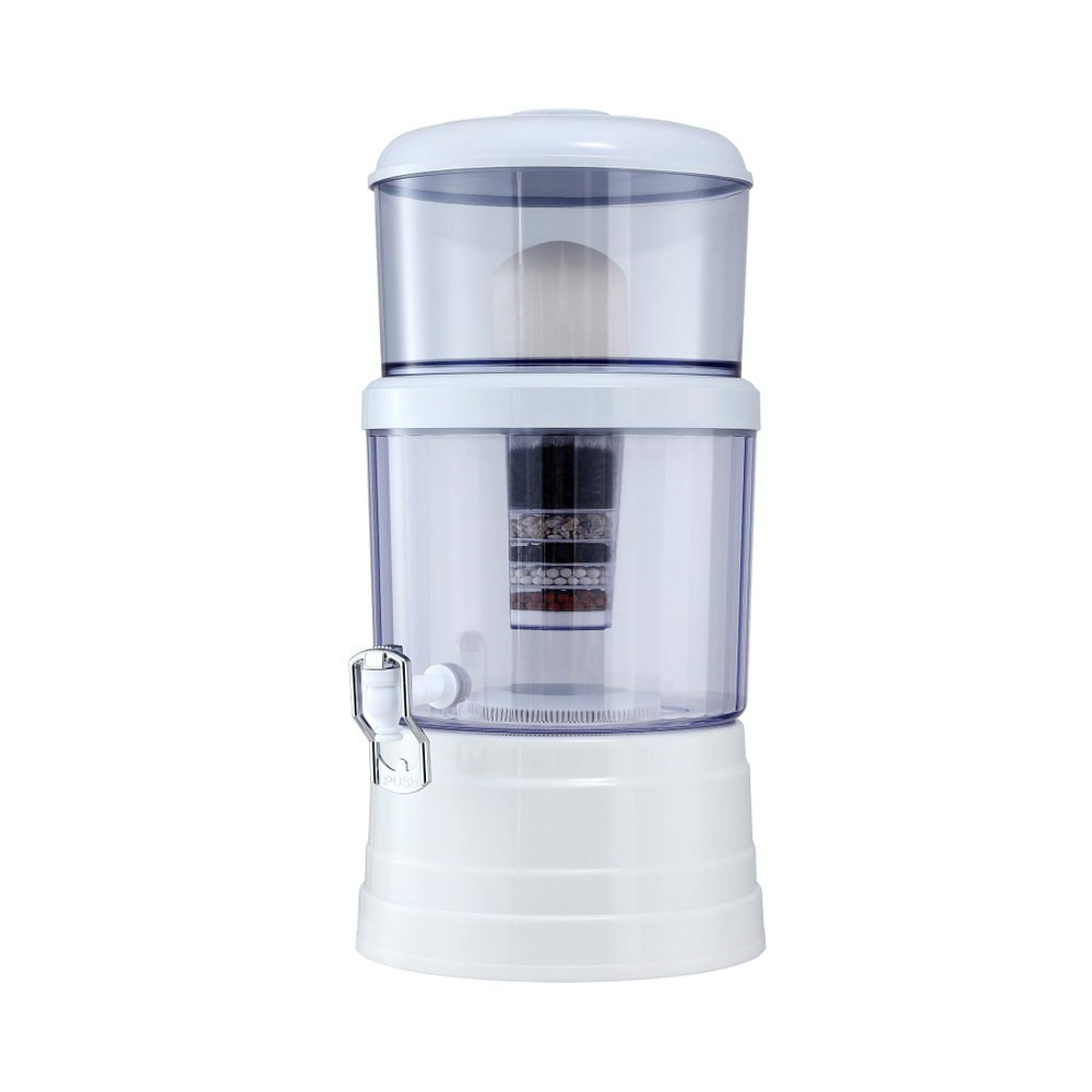 Gravity Water Filter | 16L | Benchtop Multi-Stage | BPA-Free | Camping