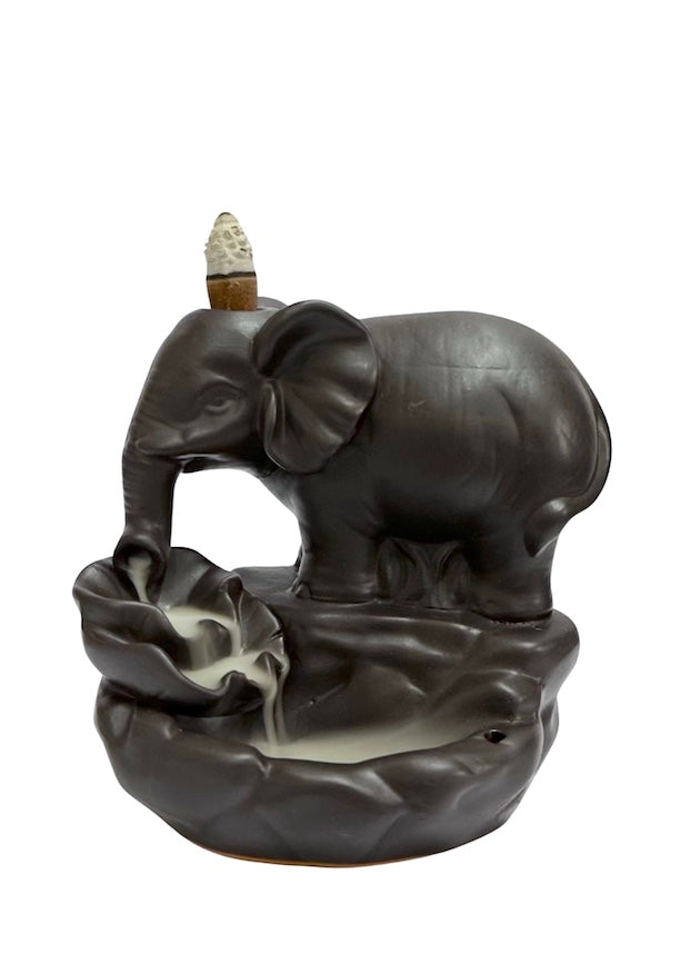 Backflow Incense Burner | Brown Elephant Design