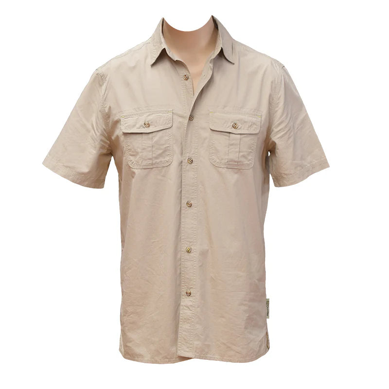 Bamboo Dundee Shirt | Short Sleeve | Premium Bamboo Fabric | Sizes 2XS-5XL | Bamboo Textiles