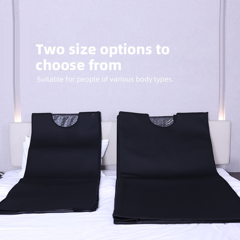 Large Full Body Red & Infrared LED Light Therapy Mat Pod | 660nm & 850nm | Foldable + Adjustable | 180×80×30cm