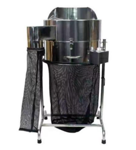 Bloom Works Tilt Trimmer | 457mm (18") Electric 3-Speed Bud Trimmer with Tilting Drum & Collection Bag