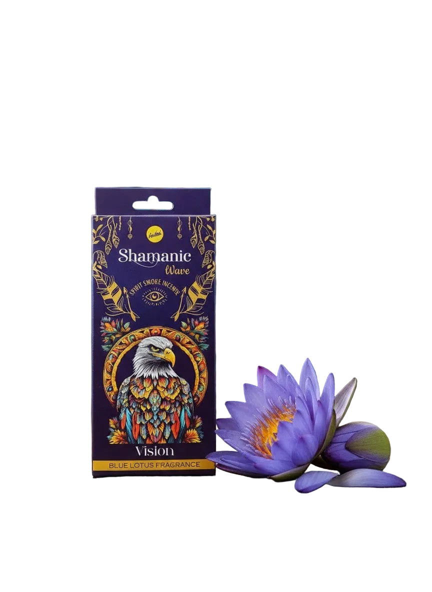 Blue Lotus Jumbo Incense Sticks 36 Pack | Sree Vani Shamanic Wave Vision Thick Garden Incense