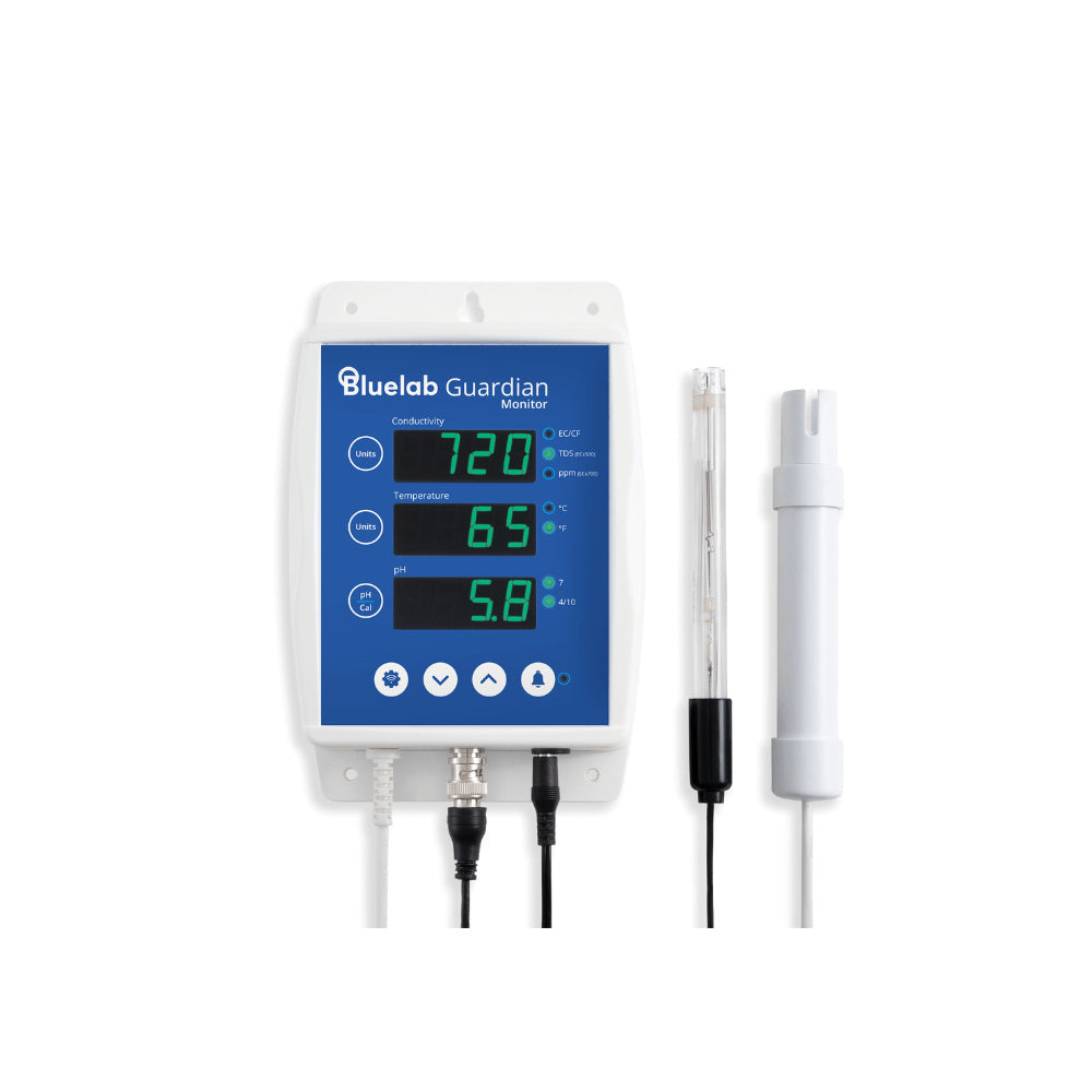 Bluelab Guardian Wi-Fi Monitor | 3-in-1 pH, EC & Temperature Sensor for Hydroponics