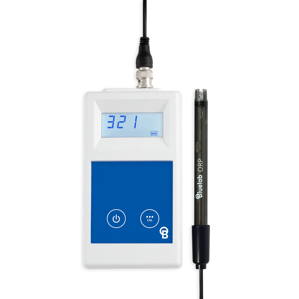 Bluelab ORP Meter | Oxidation-Reduction Potential Tester | Solution Sanitation & Disinfecting Power Monitor