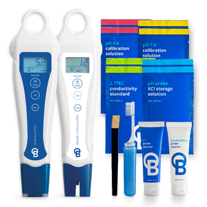 Bluelab pH & Conductivity Starter Pack | pH Pen + EC/CF/PPM Pen + Probe Care Kit