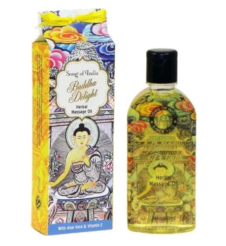 Buddha Delight Herbal Massage Oil | Song Of India