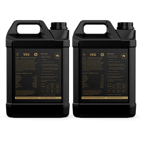 Byron Bay Gold Nutrients A + B | Vegetative Growth | 1L
