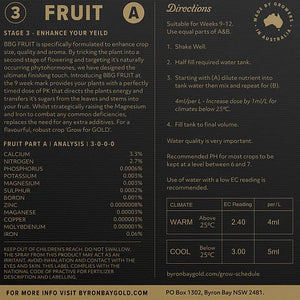Byron Bay Gold Nutrients | Fruit - Final Flower | 1L
