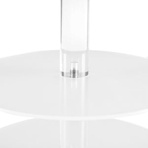 5-Star Chef Cake Stand 5 Tiers Acrylic Holder Display Round Clear Wedding Party