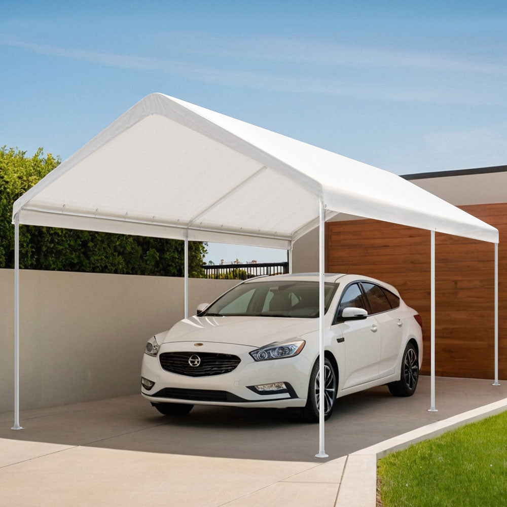 Instahut | Carports | 3x6m Carport Kits | Steel Shelter | Gazebo Canopy | Garage | Portable Garden Shed