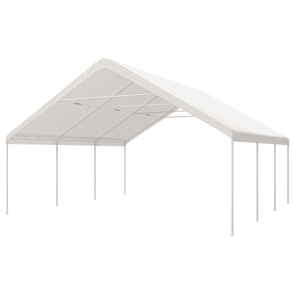 Instahut | Carports | 6x6m Carport Kits | Steel Shelter | Gazebo Canopy | Garage | Portable Garden Shed