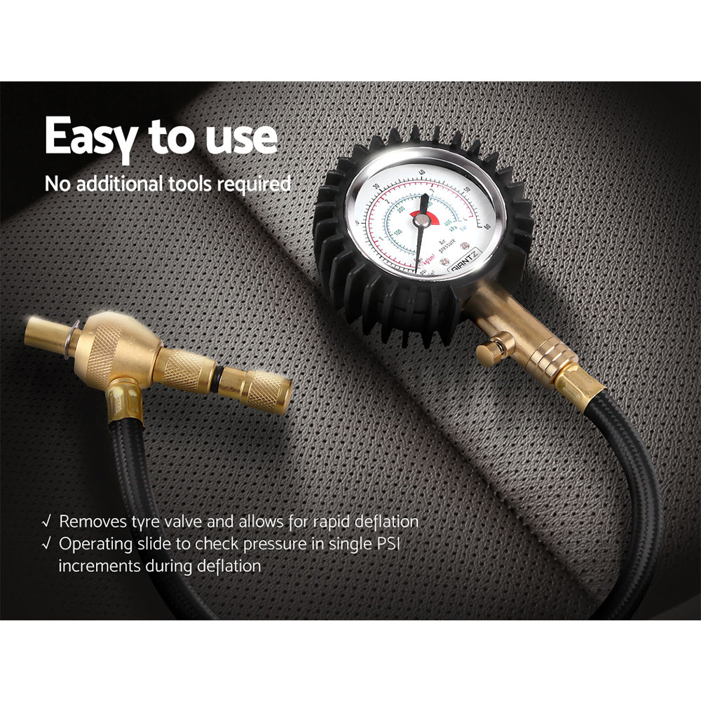 Tire Deflator | 4X4 4WD Gauge Valve Rapid