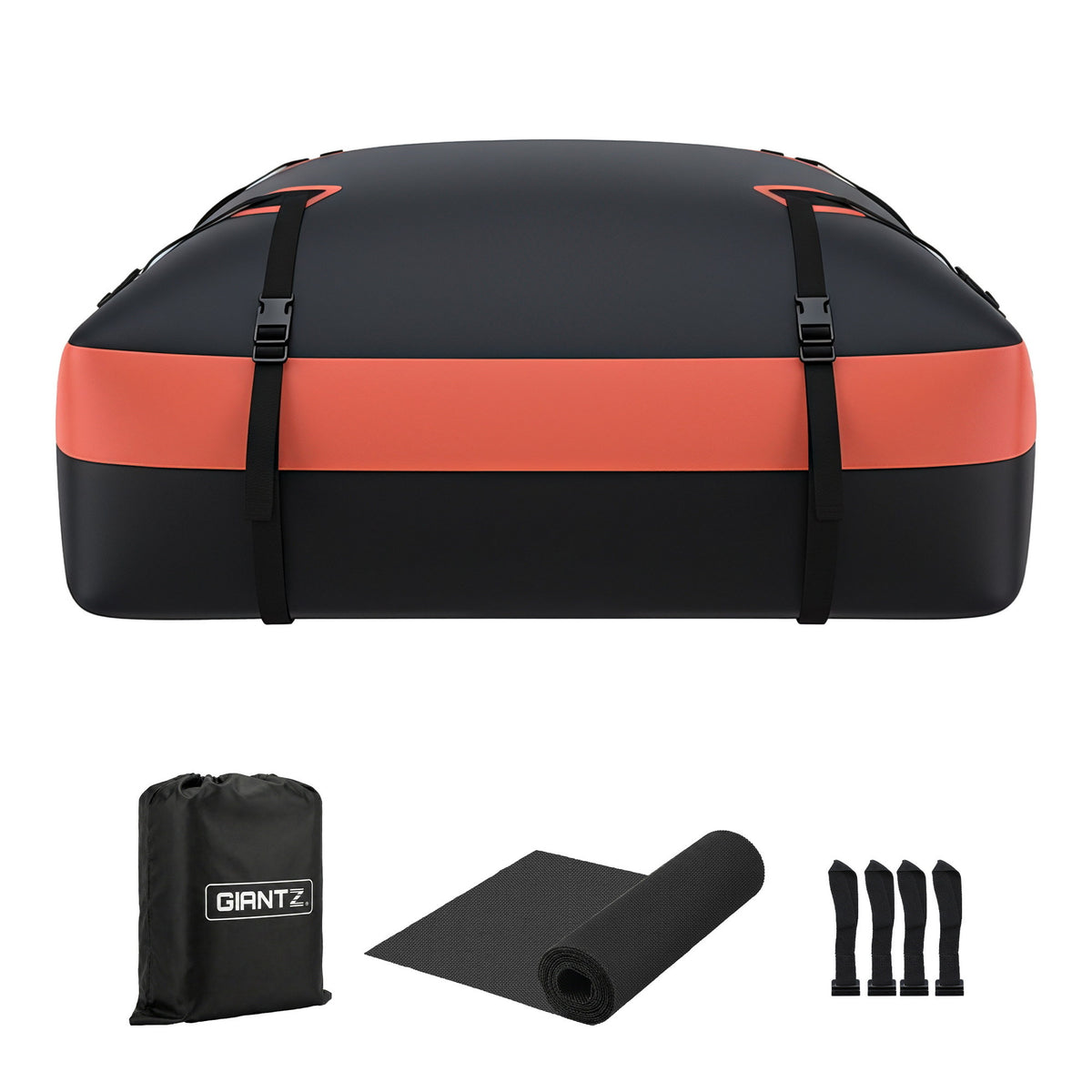 Roof Top Cargo Bag 15 Cubic Ft | Waterproof Car Luggage Carrier