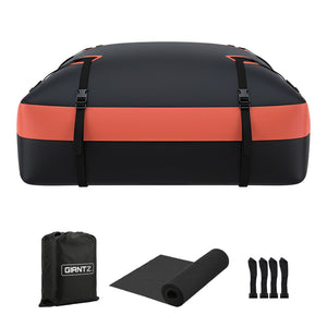 Roof Top Cargo Bag 15 Cubic Ft | Waterproof Car Luggage Carrier