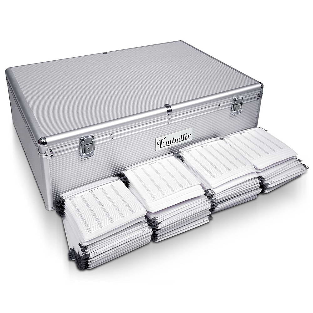 CD Case DVD Cases | Storage Box | 1000 Discs | Aluminium Case | DVD Folders