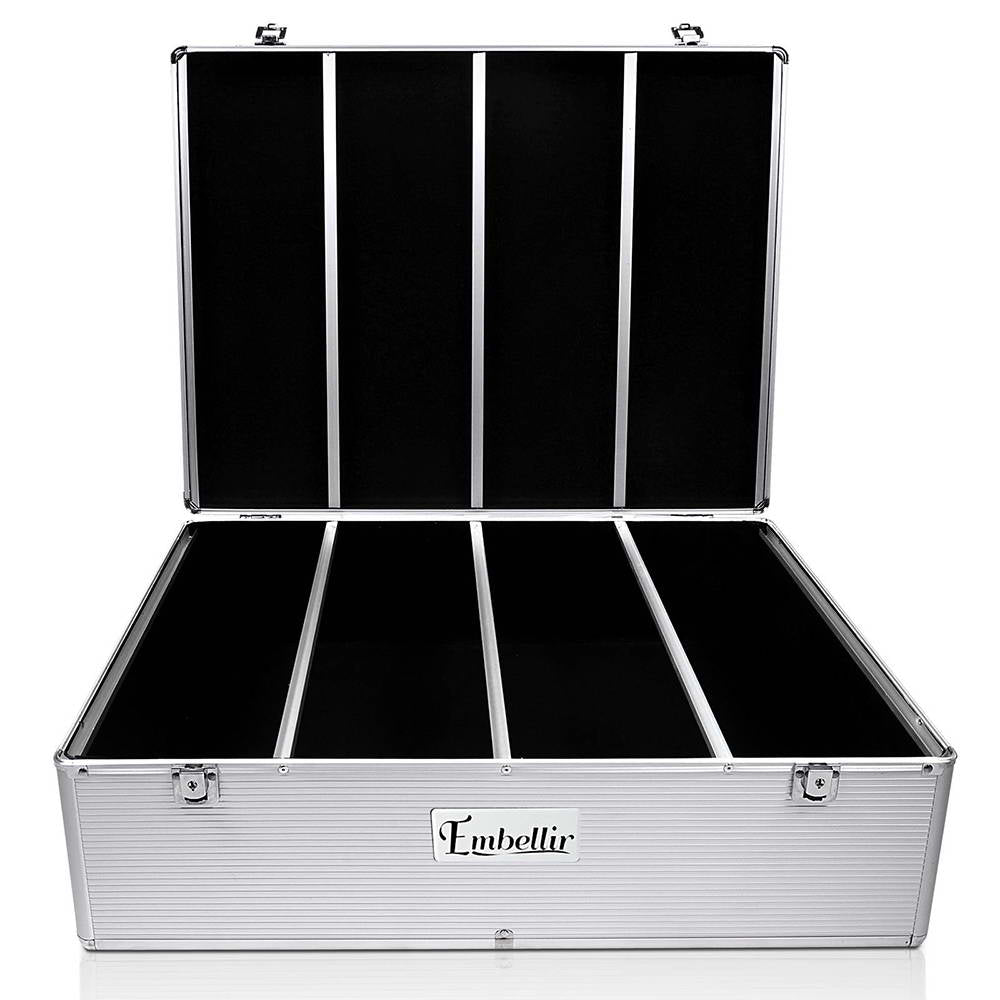 CD Case DVD Cases | Storage Box | 1000 Discs | Aluminium Case | DVD Folders