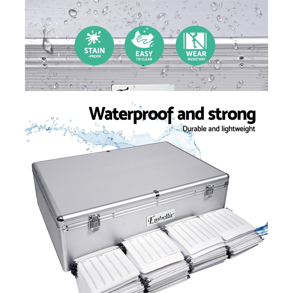 CD Case DVD Cases | Storage Box | 1000 Discs | Aluminium Case | DVD Folders