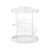 Embellir Makeup Case Acrylic Rotating Cosmetic Organizer Storage Display Holder