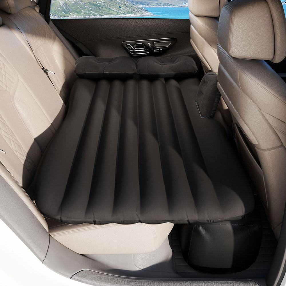 Car Mattress | 134x78cm Inflatable SUV Back Seat Camping Bed | Black