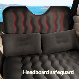 Car Mattress | 176x80cm Inflatable SUV Back Seat Camping Bed | Charcoal