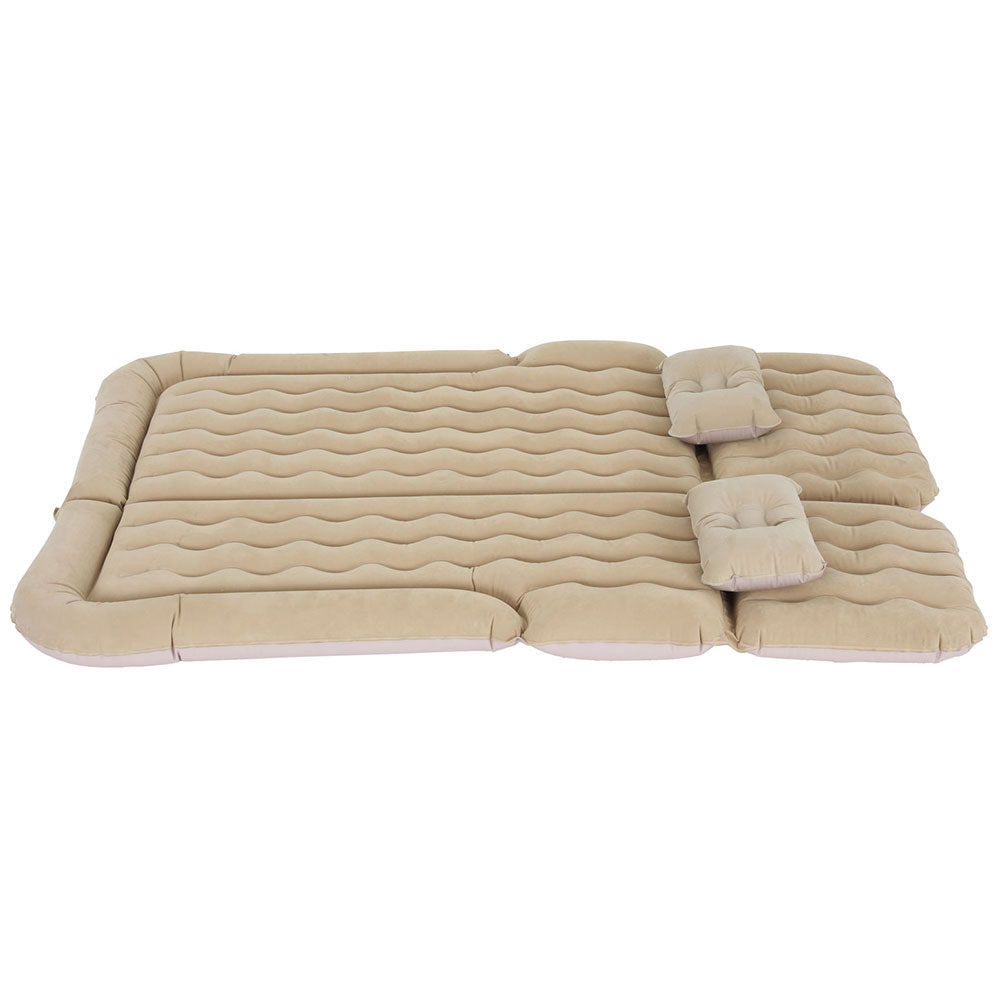 Car Mattress | 175x130cm Inflatable SUV Back Seat Camping Bed | Beige