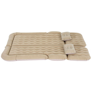 Car Mattress | 175x130cm Inflatable SUV Back Seat Camping Bed | Beige