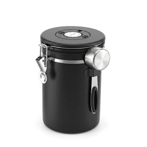 5-Star Chef 1.8L Stainless Steel Coffee Bean Storage Container Coffee Canister