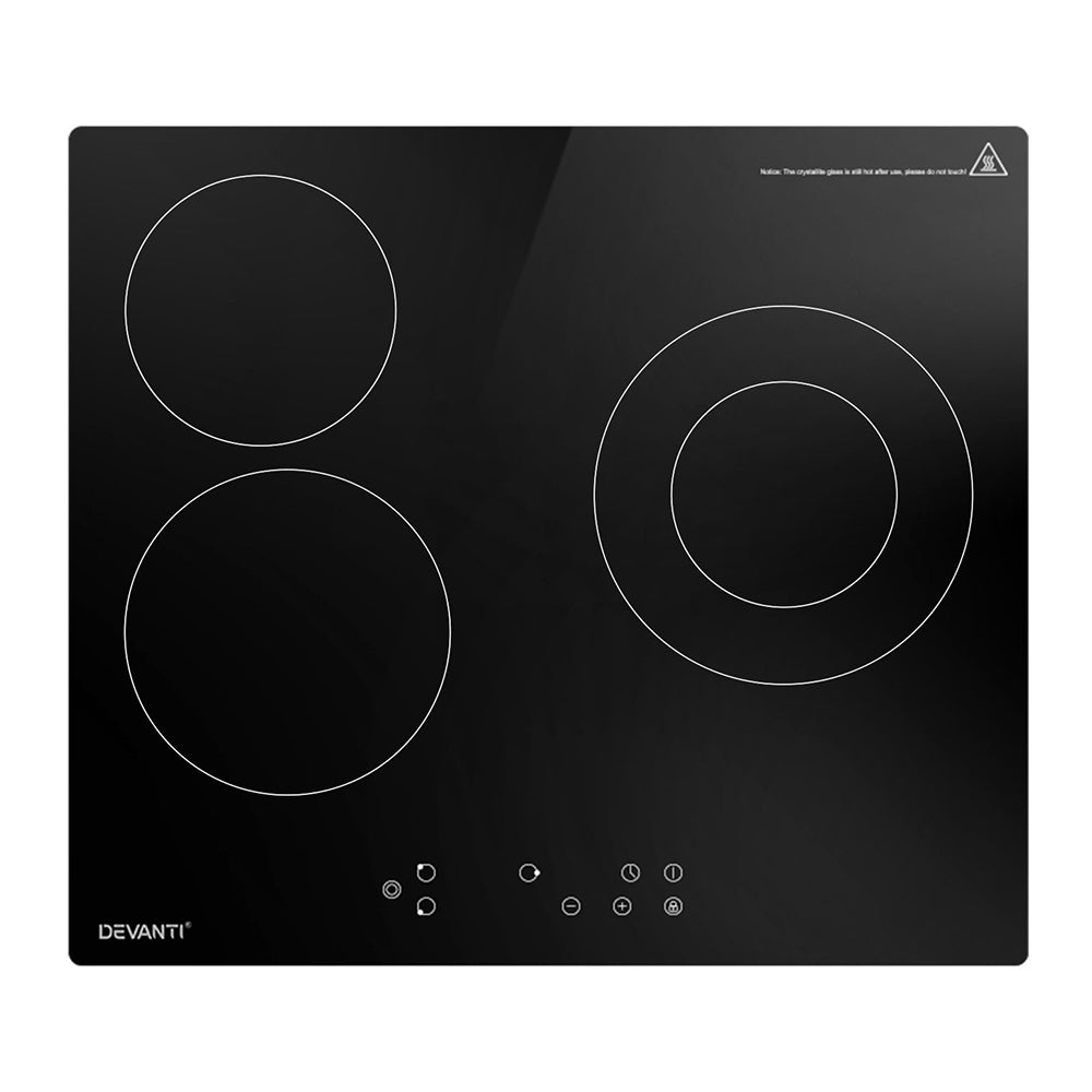Electric Ceramic Cooktop | 60CM | 4 Burner Hob | Touch Control | 5200W