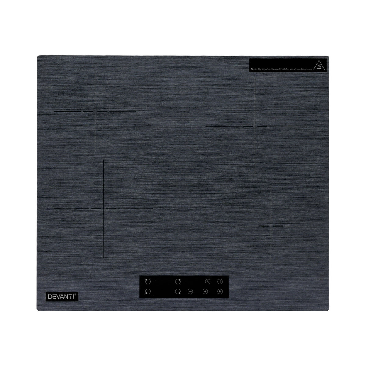 Electric Ceramic Cooktop 60cm | Touch Control | Grey