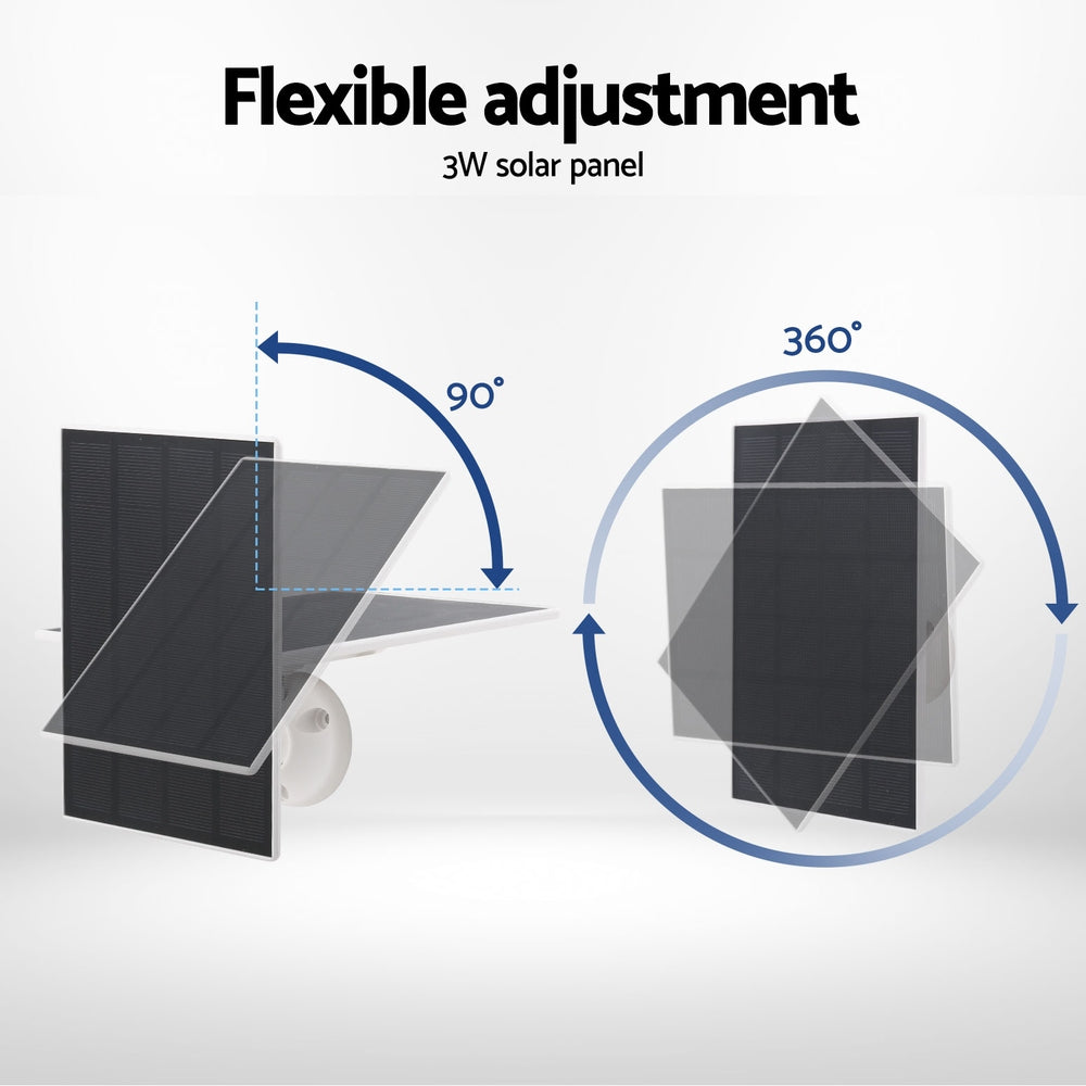UL-tech Solar Panel | for Security Camera | Wireless | 3W