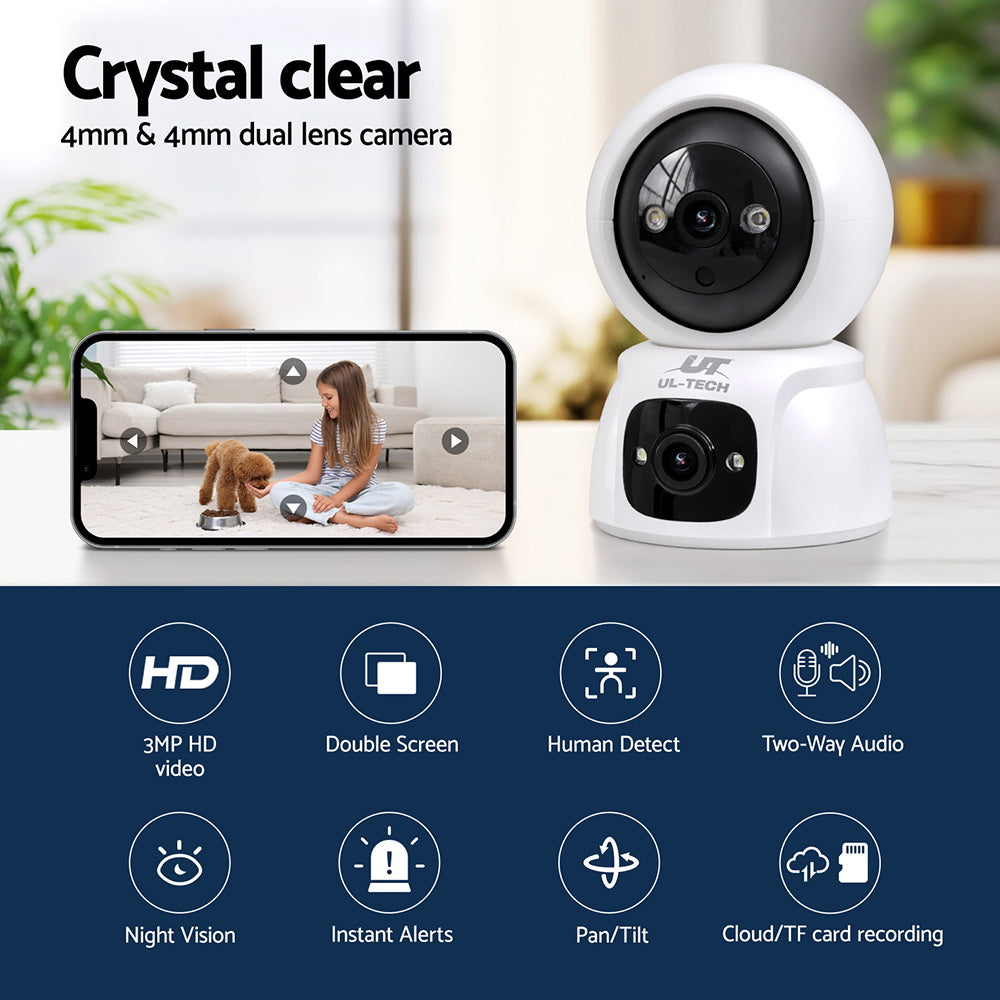 UL-tech IP Camera | 3MP | Baby Security CCTV